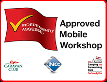 approved workshop scheme caravan service